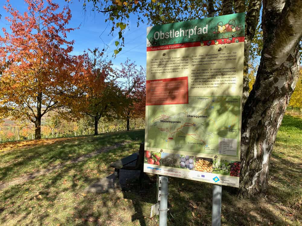 Obstlehrpfad Eggenertal - Walk and Wonder