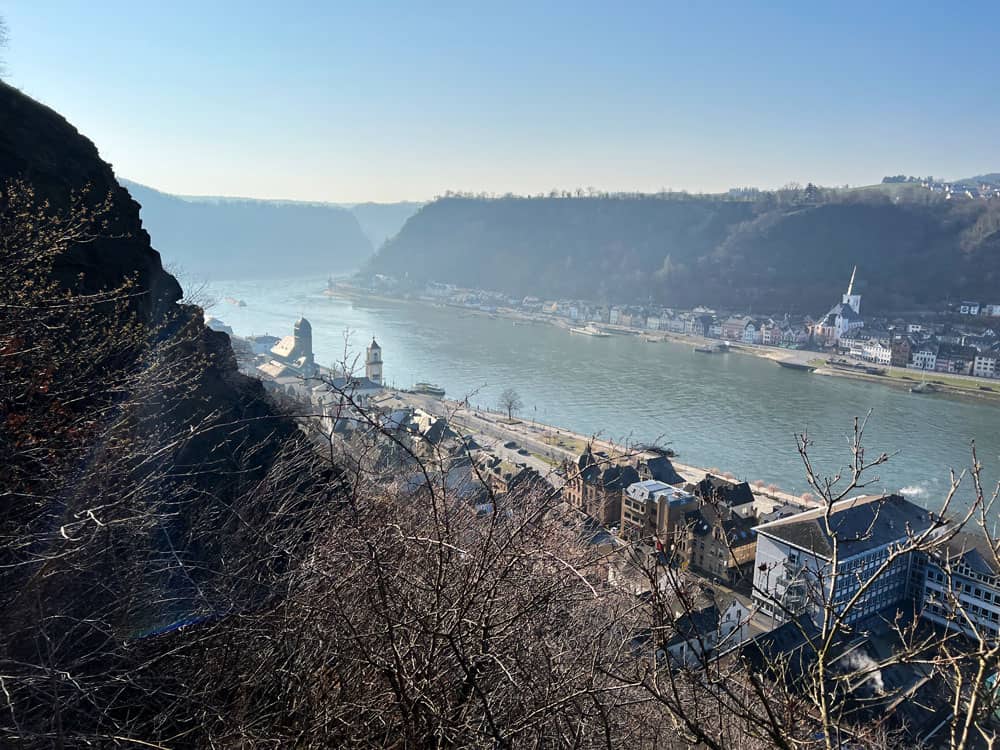 Rheinsteig Wanderung St. Goarshausen - Dreiburgenblick - Walk and Wonder