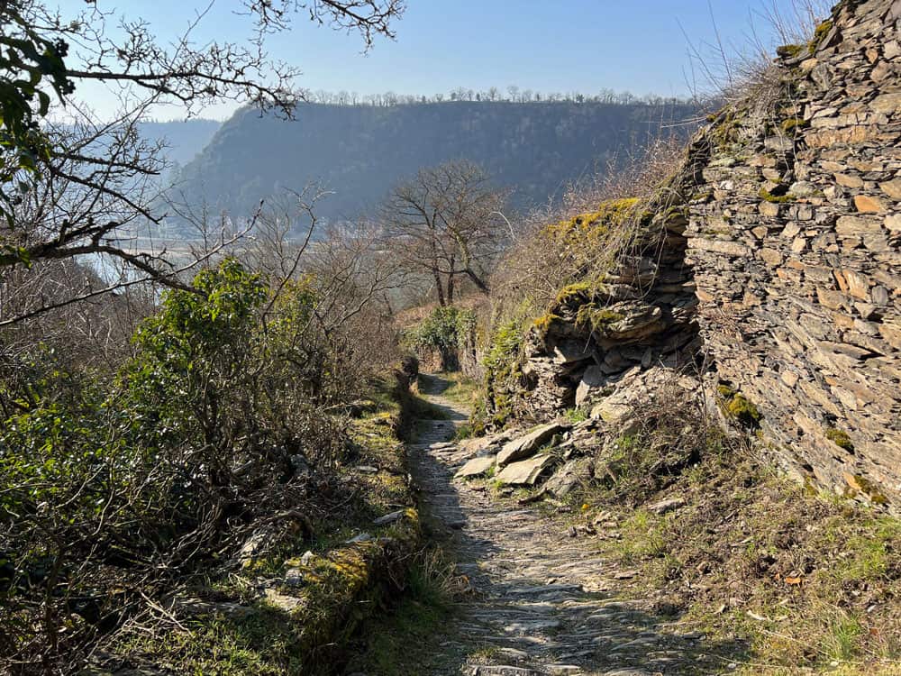 Burg Katz bei Wanderung am Mittelrhein - Walk and Wonder