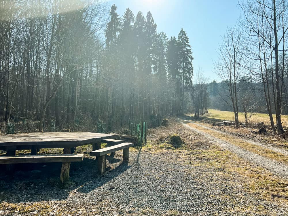 Wald der Seele Parkplatz Rastplatz - Walk and Wonder