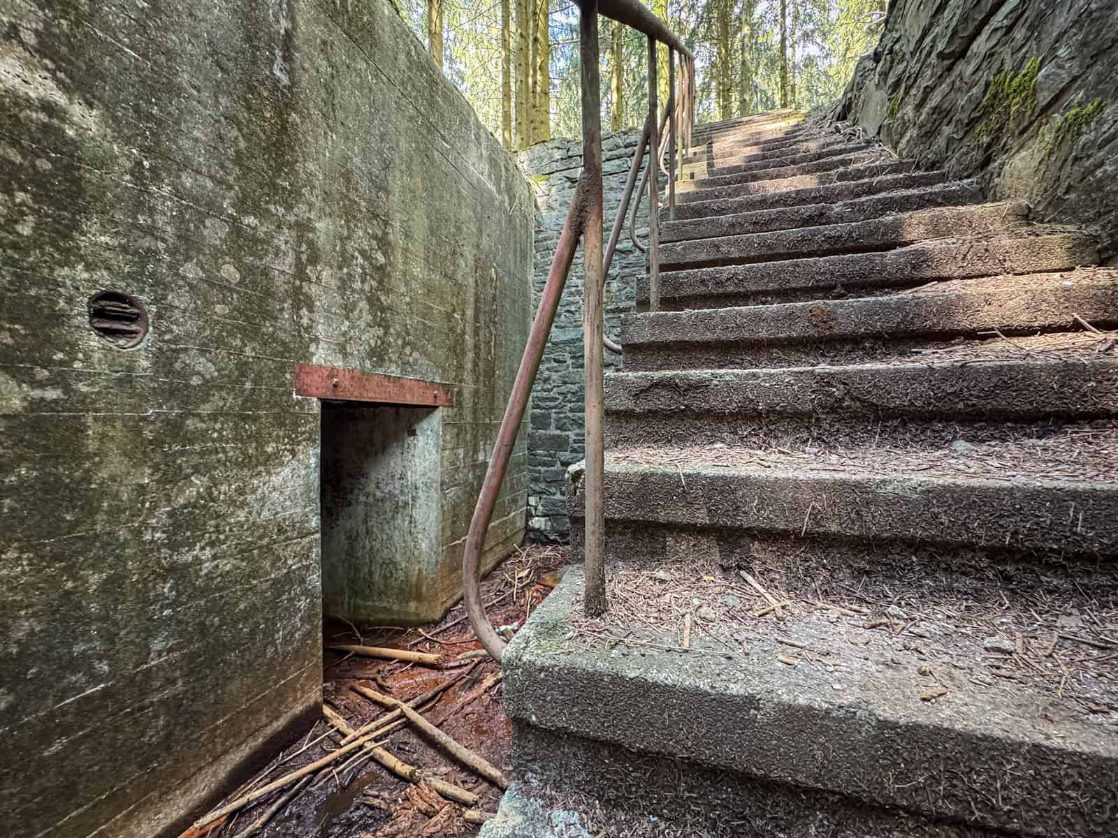Wasserbunker Jägerhaus Hürtgenwald in Simmerath